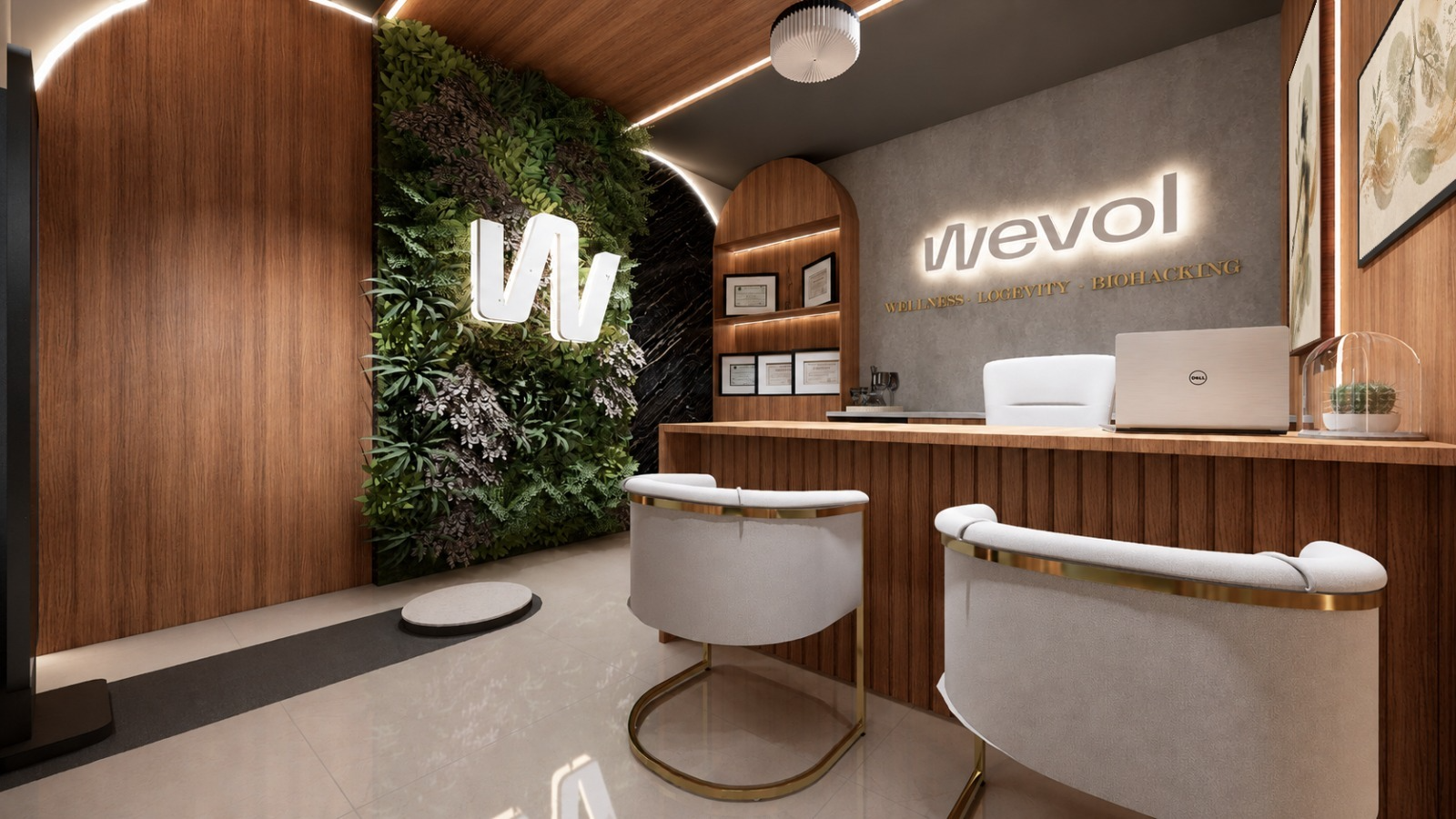 Recepção de uma unidade WEVOL